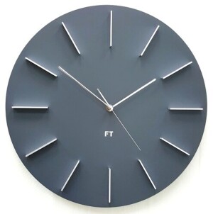 Product detail of Future Time FT2010GY Round grey Designové 