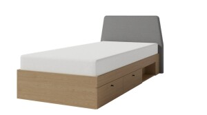Product detail of Meblar Jednolůžková postel ALESSIO AE12 | zelená 90 x 200 cm