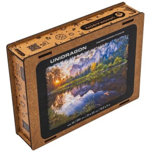 Product detail of UNIDRAGON dřevěné puzzle JEZERO velikost M (31x23cm)