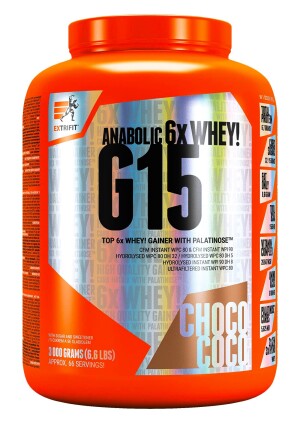 Product detail of Extrifit G15 Gainer 3000 g