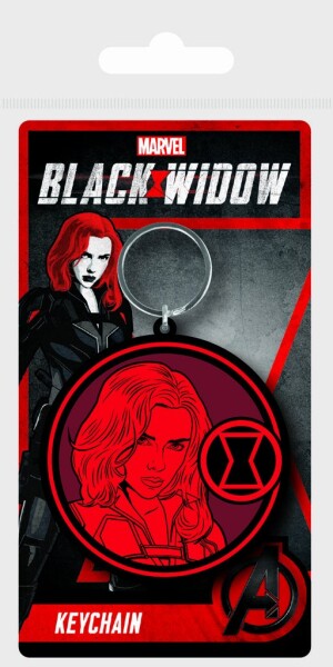 Product detail of Klíčenka gumová Marvel - Black Widow - EPEE