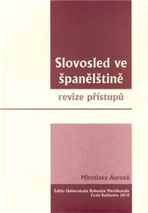 Product detail of Slovosled ve španělštině - Miroslava Aurová