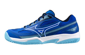 Product detail of Pánská tenisová obuv Mizuno  BREAK SHOT 4 CC Moroccan Blue/White/Blue Glow  EUR 44,5