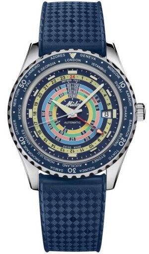 Product detail of Mido Ocean Star Decompression Worldtimer M026.829.17.041.00