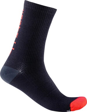 Product detail of Castelli BANDITO WOOL 18 ponožky saville blue/red