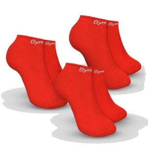 Product detail of GymBeam Ponožky Ankle Socks 3Pack Hot Red