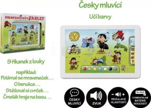 Product detail of Mravenečkův tablet plast na baterie se zvukem v krabici