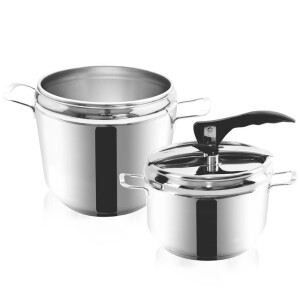 Product detail of Orion Nerezový tlakový hrnec Profi Duo, 7 l + 4 l