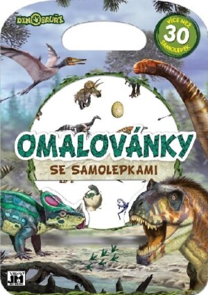Product detail of Dino - Omalovánky se samolepkami