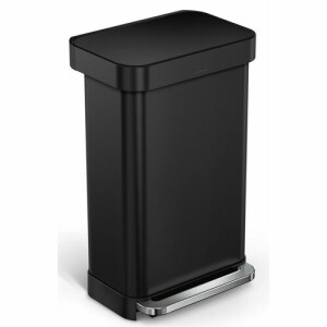 Product detail of Simplehuman Obdélníkový pedálový koš s kapsou na sáčky 45 l, černá
