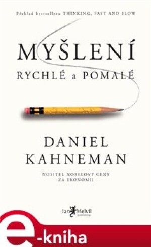 Product detail of Myšlení, rychlé a pomalé - Daniel Kahneman