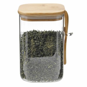 Product detail of Maxxo skleněná dóza Bamboo s lžičkou, 1 l