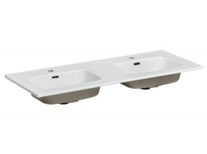 Product detail of ArtCom Keramické umyvadlo GO 120D | bílý lesk 120 cm