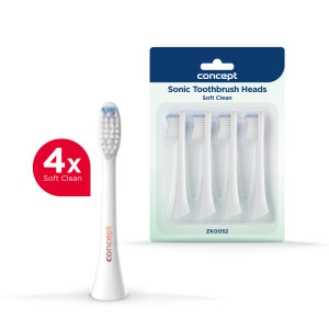 Product detail of Concept ZK0052 náhradní hlavice PERFECT SMILE Soft Clean, 4 ks, bílá