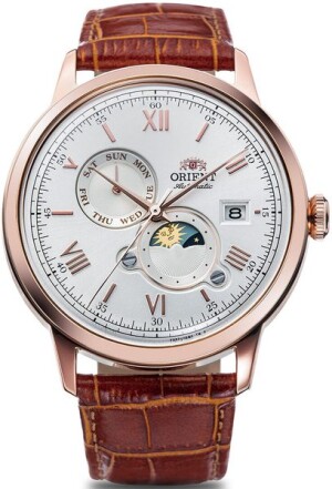 Product detail of Orient Bambino RA-AK0801S Sun and Moon