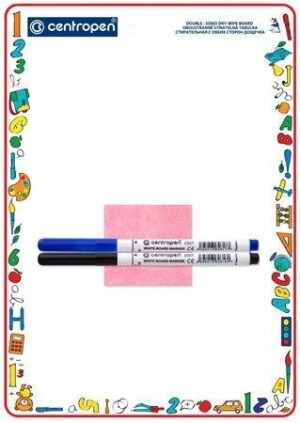 Product detail of Centropen Oboustraně stíratelná tabulka 7769