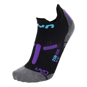 Product detail of Dámské ponožky UYN  RUN 2IN SOCKS Black/Violet  35/36
