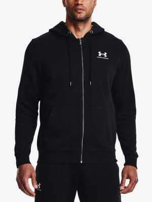 Product detail of Pánská mikina Under Armour  Essential Fleece FZ Hood-BLK XL