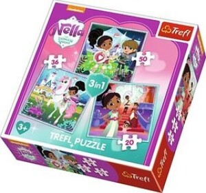 Product detail of Puzzle Nella, princezna rytířů a její svět