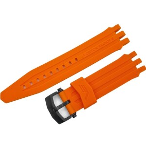 Product detail of Silikonový řemínek Vostok Europe pro Energia-2 - oranžový/černá spona