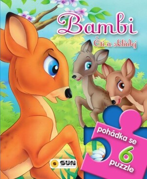 Product detail of Bambi čti a skládej - Pohádkové čtení s puzzle - Kolektiv