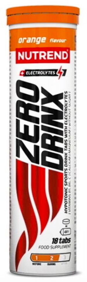 Product detail of Nutrend Zerodrinx Tabs 18 tablet černý rybíz