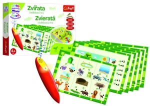 Product detail of Malý objevitel: Zvířata světa + magické pero - Trefl