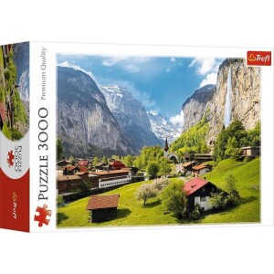 Product detail of Trefl Puzzle Švýcarsko Lauterbrunnen 3000 dílků