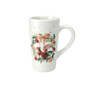 Product detail of Vánoční porcelánový hrnek Veverčin věnec, 550 ml