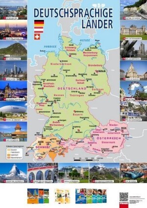 Product detail of Mapa - Deutschsprachige Länder