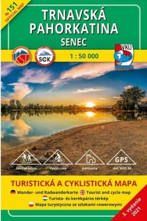Product detail of TM 151 Trnavská pahorkatina - Senec 1:50 000