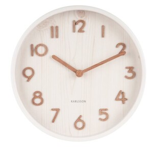 Product detail of Karlsson 5808WH Designové nástěnné hodiny pr. 22 cm