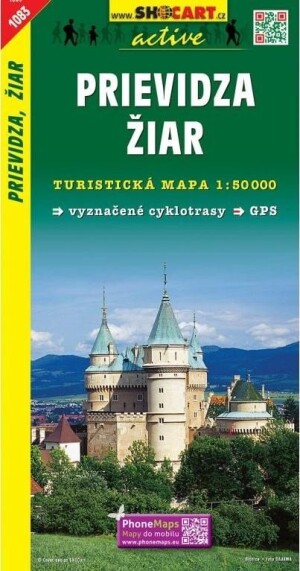 Product detail of SC 1083 Prievidza, Žiar 1:50 000