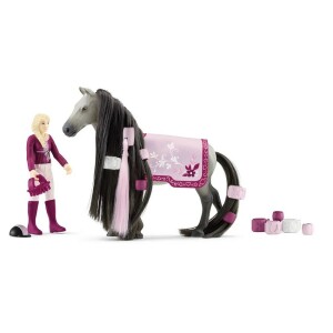 Product detail of Schleich 42584 Startovací sada Sofia a Dusty, 18,7 x 24,5 x 6 cm