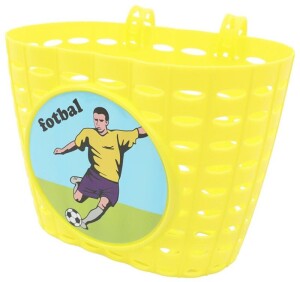 Product detail of Max1 Koš přední dětský žlutý FOTBAL