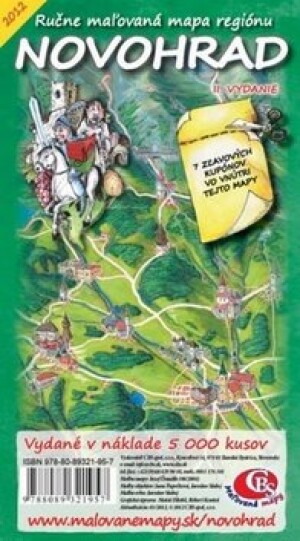 Product detail of Ručne maľovaná mapa regiónu Novohrad