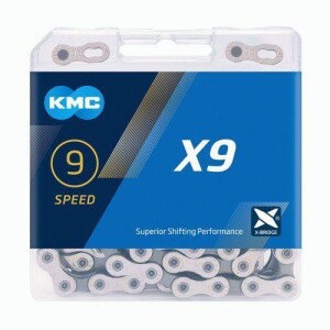 Product detail of Kmc X9 Stříbrno/šedý BOX řetěz