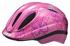 Product detail of Ked Meggy II Trend pink flower cyklistická přilba