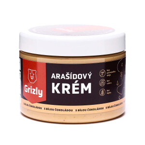 Product detail of Grizly Arašídový krém s bílou čokoládou 500 g