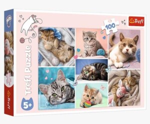 Product detail of Trefl Puzzle V kočičím světě/100 dílků