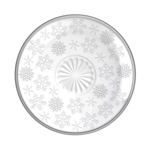 Product detail of Altom Skleněný dezertní talíř Snowflakes 17,5 cm
