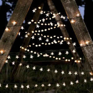 Product detail of DecoKing Světelný vánoční řetěz Hvězdičky teplá bílá, 100 LED