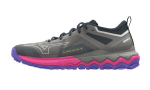 Product detail of Dámská běžecká obuv Mizuno Wave Ibuki 4 Ghost Gray/High-Vis Pink/Purple Punch  UK 7