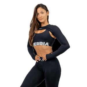 Product detail of Nebbia Fitness bolero s dlouhým rukávem TRUE HERO 257