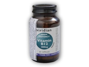 Product detail of Viridian High Potency Vitamin B12 1000ug 60cps