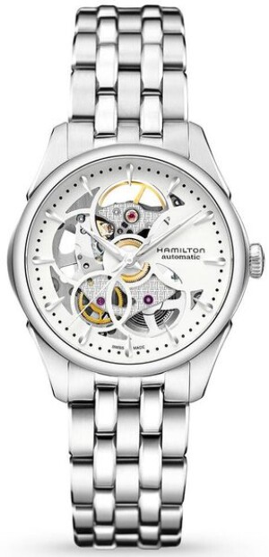 Product detail of Hamilton Jazzmaster Skeleton Lady Auto H32405111
