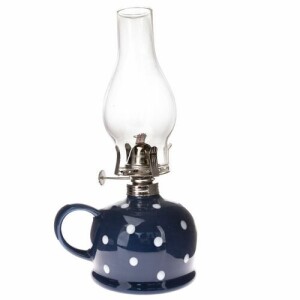 Product detail of Petrolejová lampa Puntík, 14,7 x 28 x 11 cm, modrá
