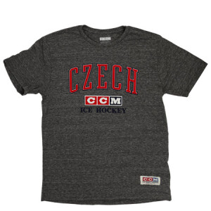 Product detail of Pánské tričko CCM  Old Practice Tri Tee Czech Hockey S
