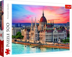 Product detail of Trefl Puzzle Budova parlamentu, Budapešť / 500 dílků - Trefl