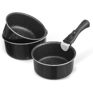 Product detail of Orion 3dílná sada hrnců s odnímatelnou rukojetí GRANDE COMBI